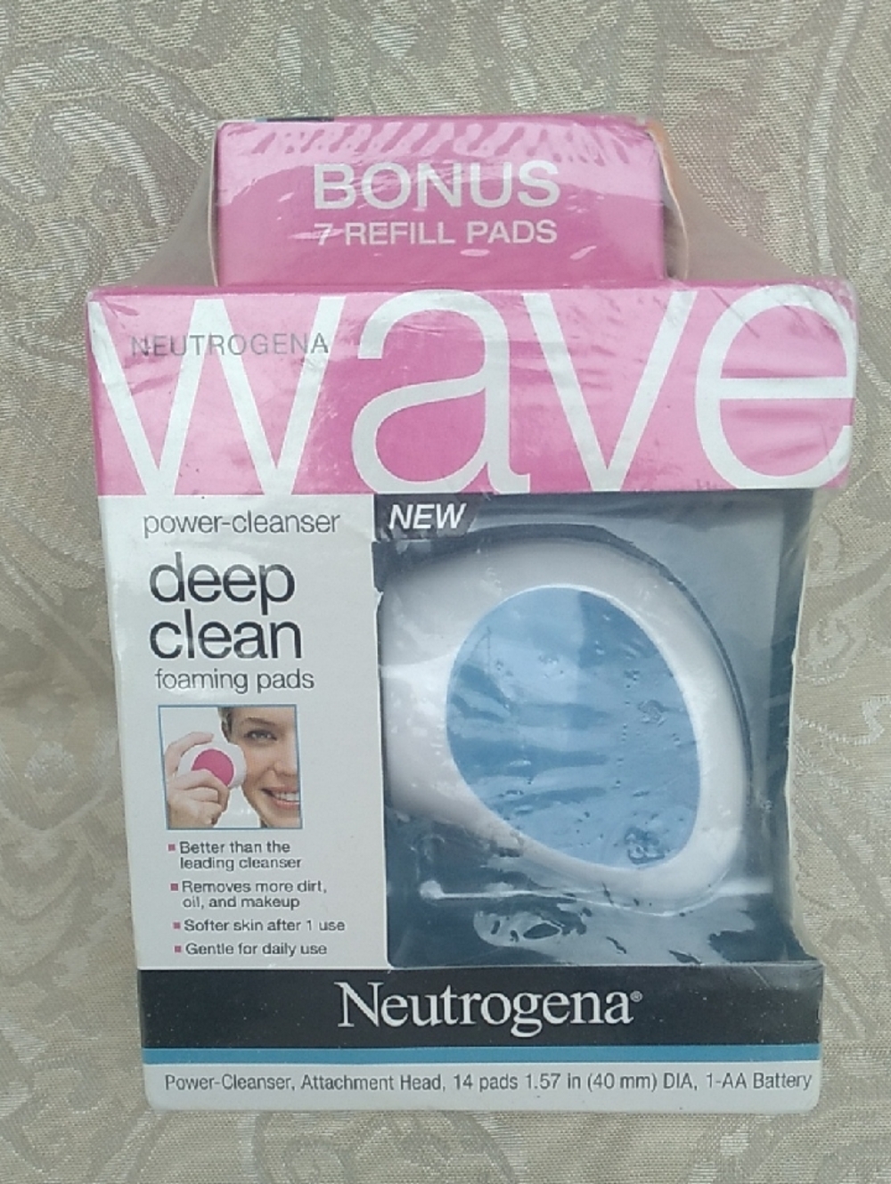 Sealed! Neutrogena Wave Deep Cleanser